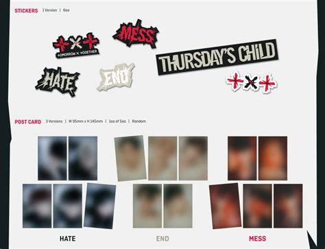 [WEVERSE PREORDER] TXT TOMORROW X TOGETHER - minisode 2 : Thursday's ...