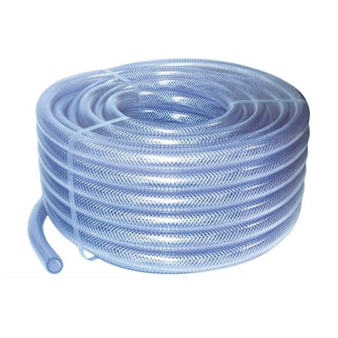 13mm Id 20 Metre Length Clear Braided Pvc Hose With Synthetic ...