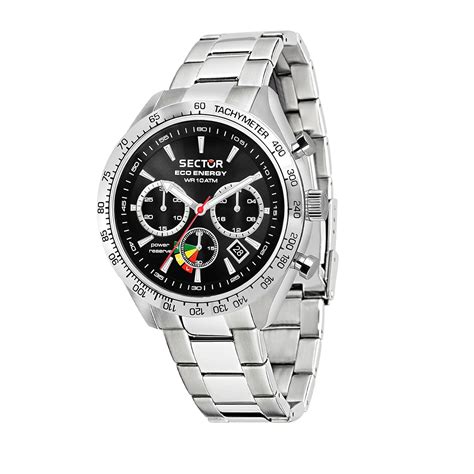 SECTOR Men's '695' Automatic Stainless Steel Sport Watch, Color:Silver ...