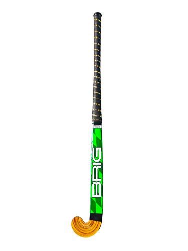 BAS Vampire Brig Fiber Glass Hockey Stick with Leather Grip, Junior ...