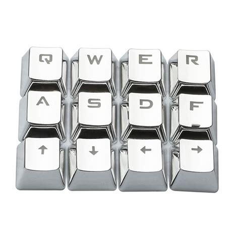 PBT Keycap Switch Key Caps for Cherry MX Mechanical Keyboard Silver ...