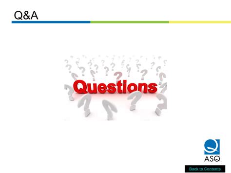 Overview of ASQ Certified Quality Auditor (CQA) | PDF