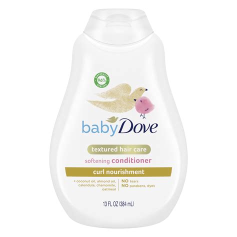Baby Dove Curly Hair Baby Conditioner Curl Nourishment Tear-Free, 13 oz ...