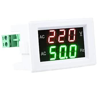 AC Voltage Frequency Meter Frequency Meter Voltage Frequency Meter LED ...