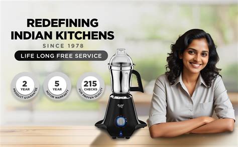 Buy Preethi Taurus Plus| Powerful 1000 Watt Mixer Grinder | 3 Stainless ...