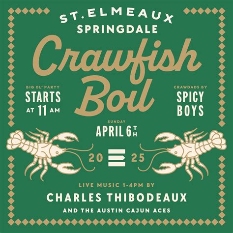 Crawfish Boil 2025 - Springdale, St. Elmo Brewing - Springdale, Austin ...