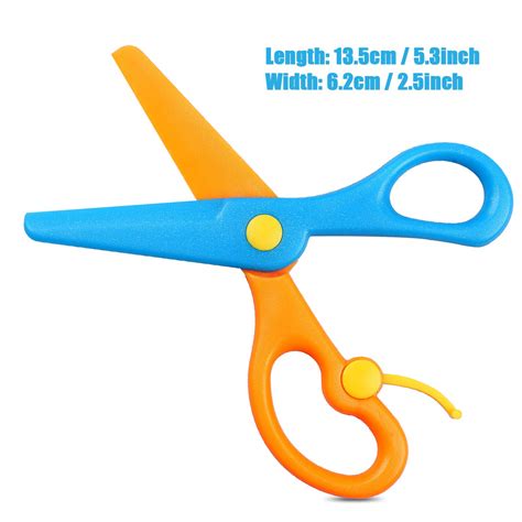 Snapklik.com : 5 Pack Toddler Scissors, Safety Scissors For Kids ...