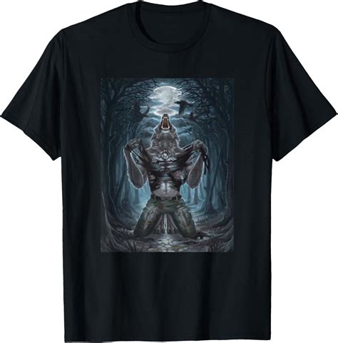 Wolf Howling Werewolf Ripping Off Meme T-Shirt - Walmart.com