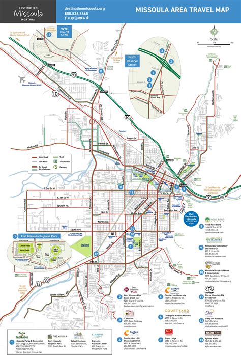 Missoula Map Missoula Locals Understand The Challenge These Streets