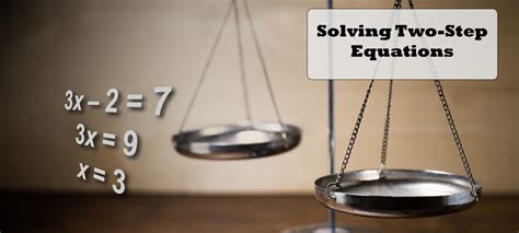 Image result for Solving 2 Step Equations Explained