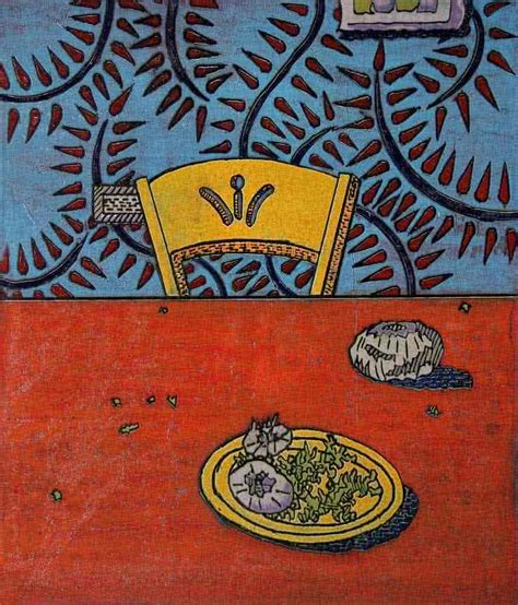 "I Need A Knife": Yellow Printmaking by Tapan Madkikar – ArtZolo.com