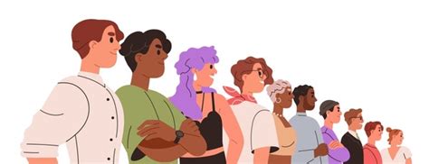 People Standing Linked Together 的图像结果