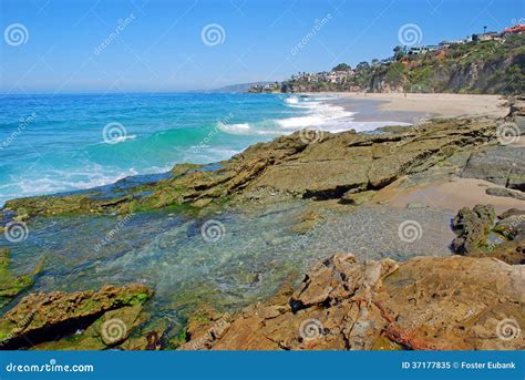 Thousand Steps Beach, South Laguna Beach, California Stock Image ...