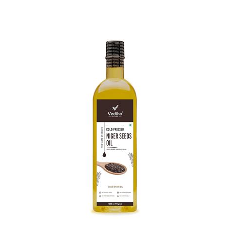 Vediko Foods Cold Pressed Natural Niger Seed Oil| Pure | Anti-Oxidants ...