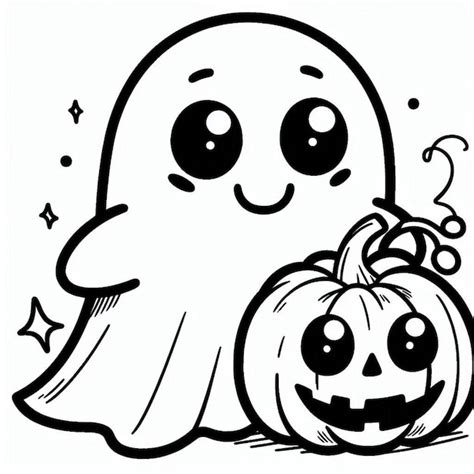Halloween coloring page for children ai generated | Premium AI ...