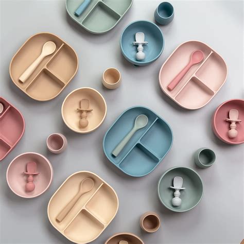 Buy SAMiGO Silicone Baby Spoons for Feeding and Self Feeding - Infant ...