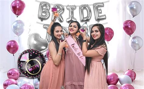 Party Propz Bride To Be Decoration Set Combo - 36 Pcs, Bachelorette ...