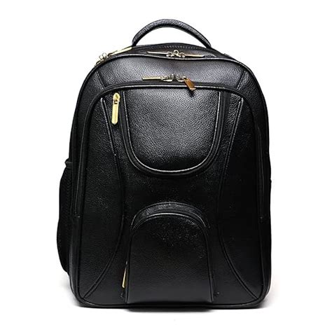 Buy RICHSIGN LEATHER ACCESSORIES Natural Full Grain Leather Laptop ...