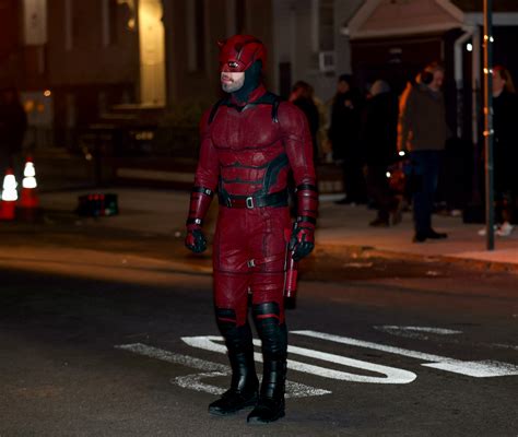 Daredevil Born Again Set Photos: Charlie Cox, Deborah Ann Woll Reunite