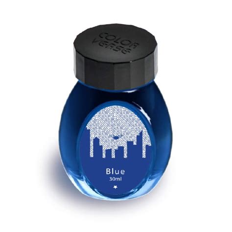 Colorverse Blue | Fountain Pen Ink Bottle |30ml | Dye Based | Office ...