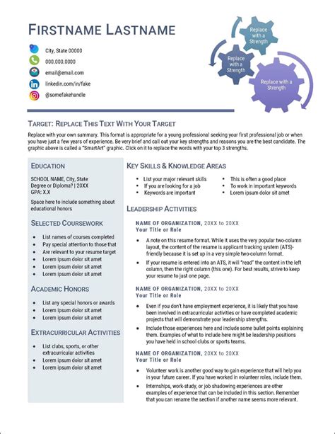 Resume Example 的图像结果