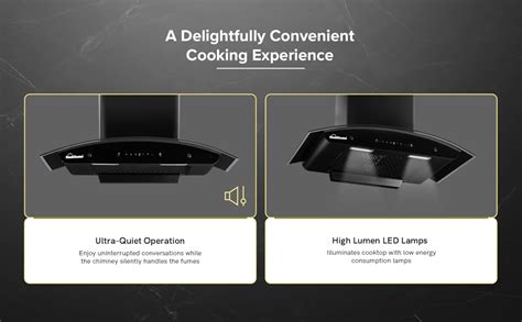 Sunflame Lamia 90 FL HAC TC Filterless Auto-Clean Kitchen Chimney ...