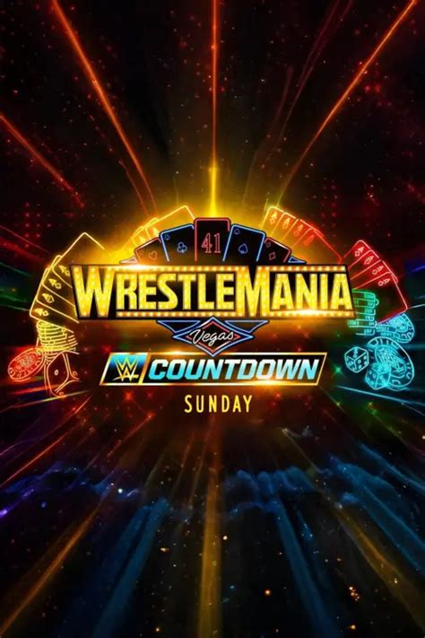 Film «Countdown to WrestleMania 41 Sunday» 2025 — ACMODASI