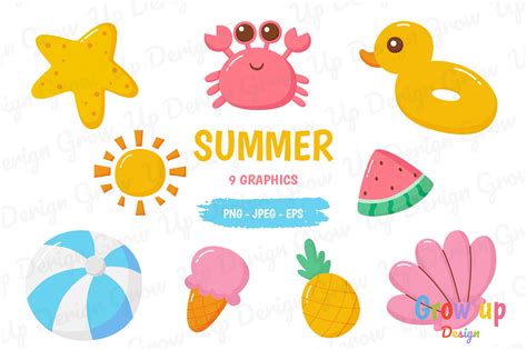 Cute Summer Clipart