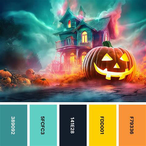 32 Halloween Color Palettes for Spooky Designs | Color Meanings