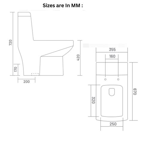 InArt Ceramic Floor Mounted European Water Closet | Western Toilet Com ...