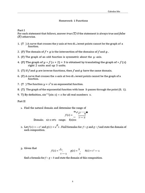 Image result for Calculus Homework Problems