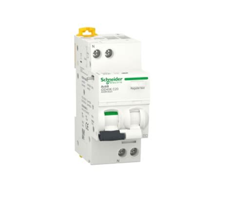 A9DK5620 Schneider Electric | Schneider Electric RCBO, 20A Current ...