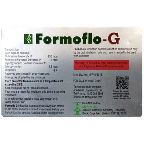 Formoflo-G Capsule (Powder For Inhalation) | Uses, Side Effects, Price ...