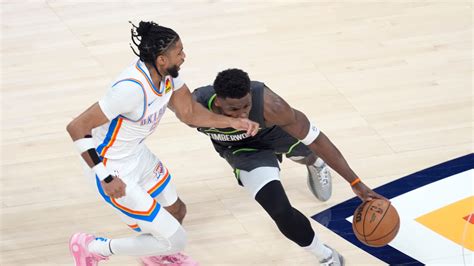 Anthony Edwards injury update: Timberwolves star rolls ankle vs Thunder