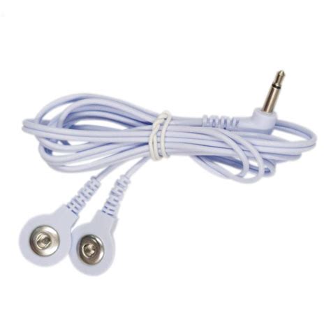 Buy Wires Electrode Wires for TENS Unit, DC 3.5mm 2 in 1 Head Snap 3 ...