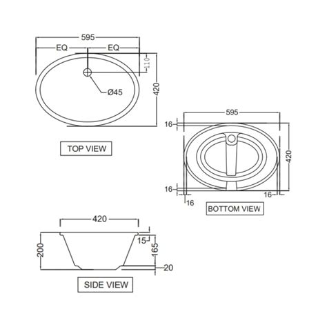 Jaquar - Under Counter Oval White Wash Basin - Continental - CNS WHT ...