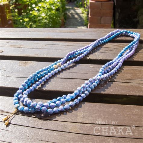 MONIR／Silk Wrapping Necklace／LL | Atelier CHAKA ベリーダンス∞シルクベール制作アトリエ