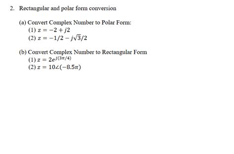 Image result for Rectangular Form to Polar Form Division