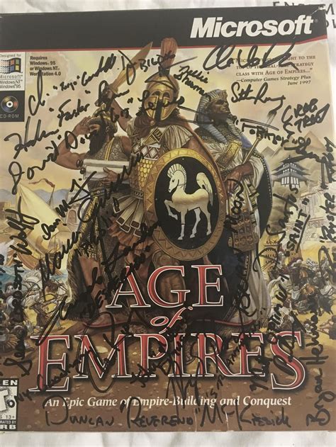 My 1998 Age of Empires relic : r/aoe2