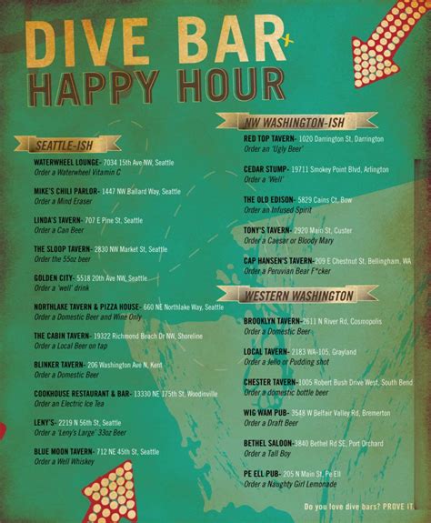 Dive Bar Menu Ideas at Chad Espinoza blog