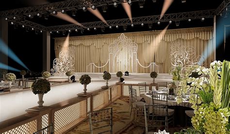 3d婚礼效果图|空间|舞台美术|与木空间设计 - 原创作品 - 站酷 (ZCOOL)