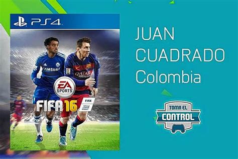 Juan Guillermo Cuadrado en la portada del videojuego FIFA 16 - TSM Noticias