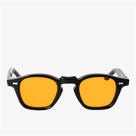 TBD Eyewear Cord Black Frame Orange Lenses Sunglasses - The Noble Dandy