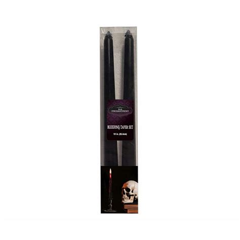 Dark Enchantment Bleeding Wax Taper Candles (2 ct) Delivery or Pickup Near Me - Instacart