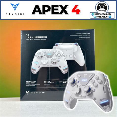 Tay Cầm Flydigi APEX 4 - Tay Cầm Bluetooth Wireless Cao Cấp Chơi FO4 FC ONLINE, PC, LAPTOP ...