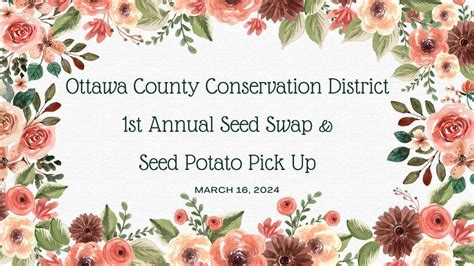 1st Annual Seed Swap & Seed Potato Pick Up, 877 Laurel, Suite A ...