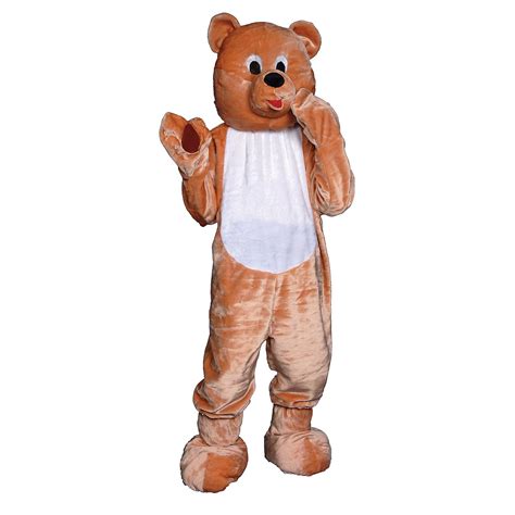 Teddybear Mascot Full Body Costume with Oversized Head and Mitts | Michaels