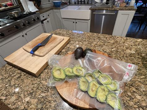 When life gives you avocados. Fridge, freezer, and fresh. The vacuum ...
