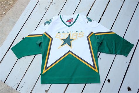 Vintage 90s Dallas Stars jersey shirt NHL by Pro player | Etsy | Jersey ...