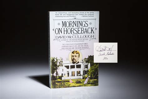 Mornings On Horseback - The First Edition Rare Books